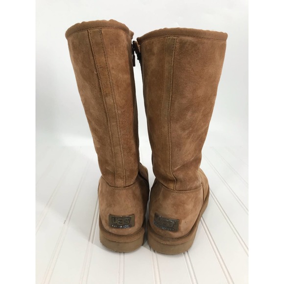 UGG Australia Sumner Tan Suede Boots 1005375 Size 8 - Picture 9 of 12